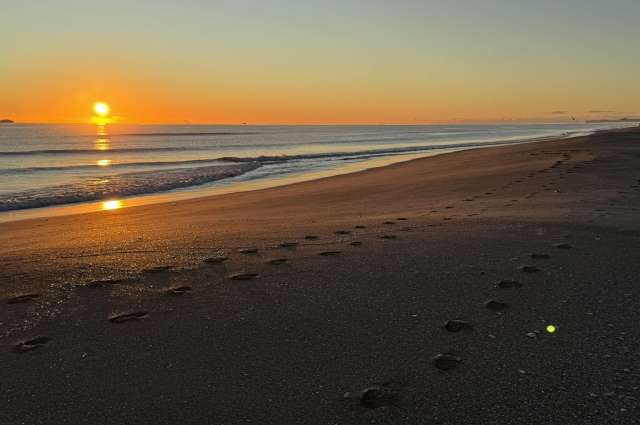 Papamoa Beach an der Bay of Plenty