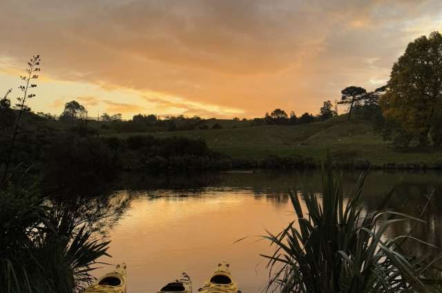 Kajaktour in Waimarino