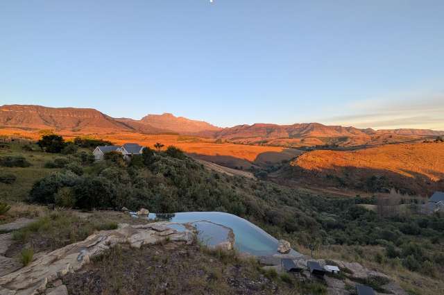 Felsenpool mit Aussicht