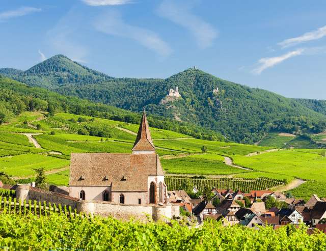 alemannisches Frankreich: Hunawihr im Elsass