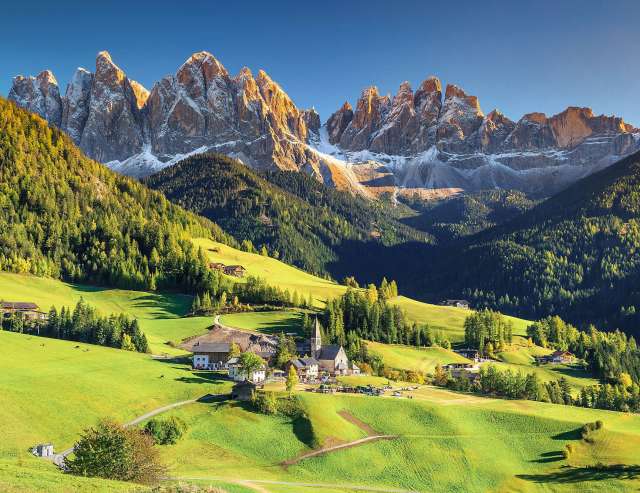 traumhafte Berge: Südtiroler Dolomiten