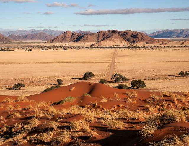 Blick auf die Elim-Dune