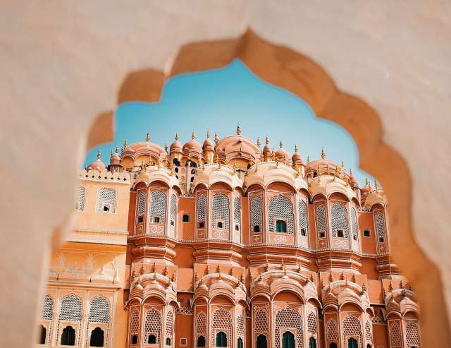Palast der Winde in Jaipur