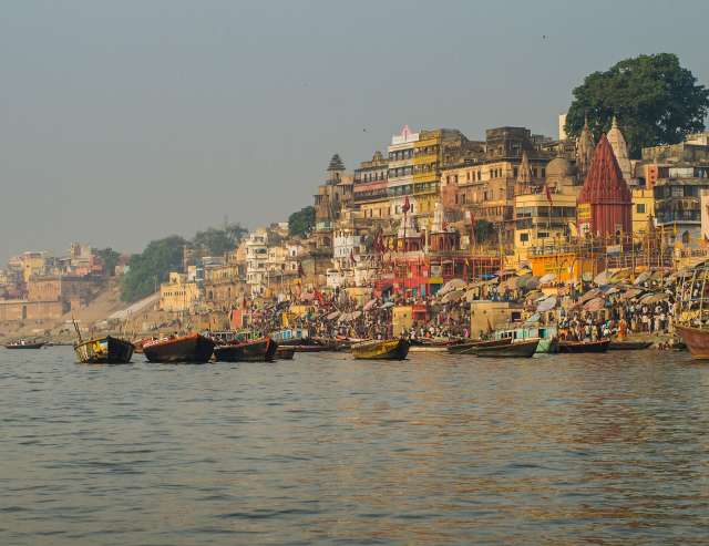 heiligster Ort der Hindus: Varanasi am Ganges