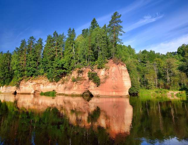 Urwälder am Gauja-Fluss: Gauja Nationalpark