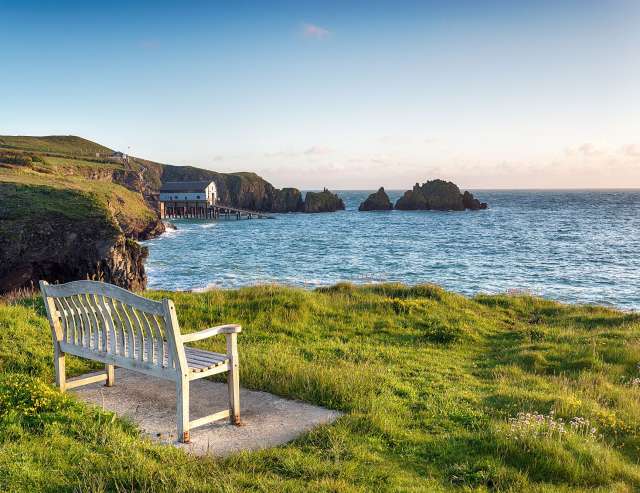 An der Küste in Cornwall