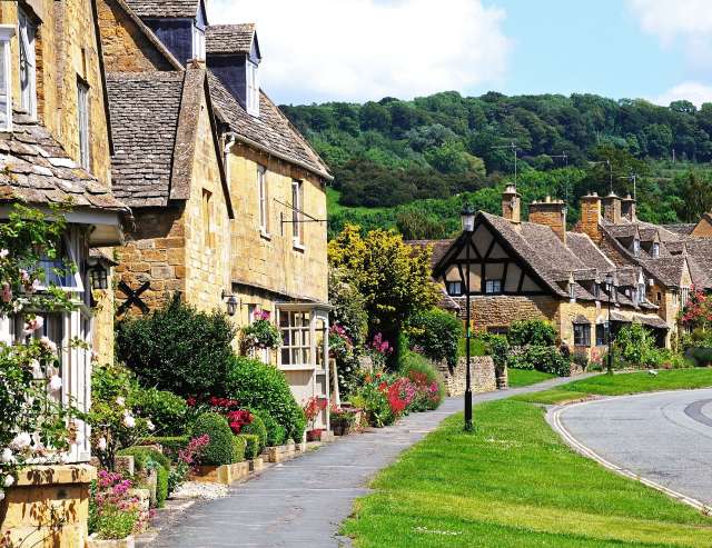 sanfte Hügel, malerische Dörfer: Cotswolds