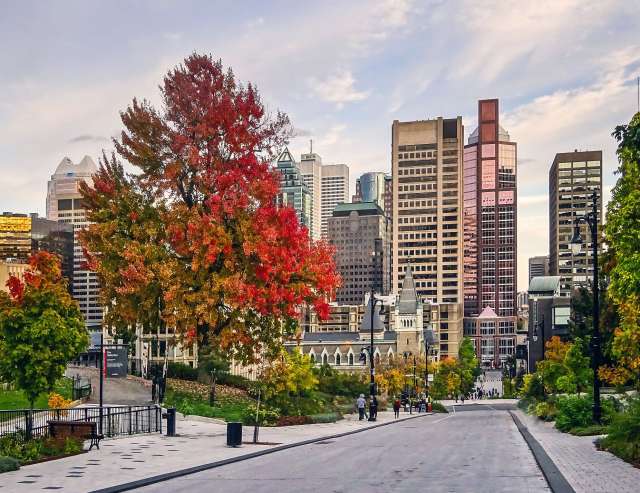 am Sankt-Lorenz-Strom: Montréal