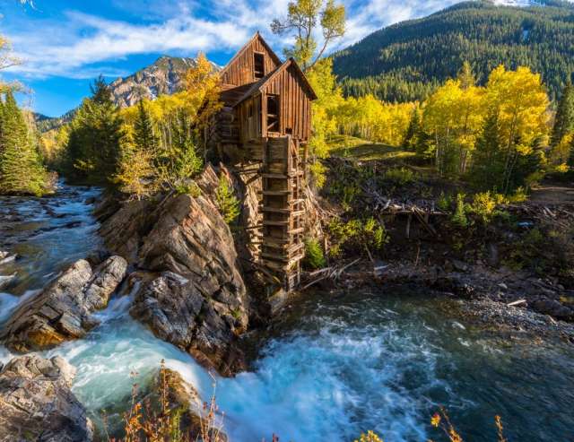 Am Fuß der Blauen Berge: Crystal River, Colorado