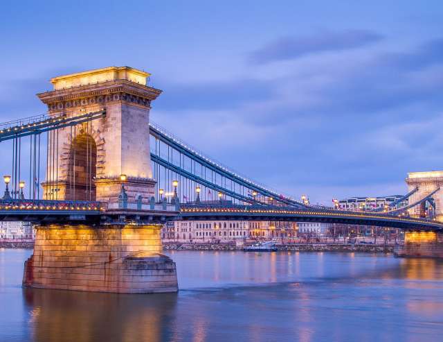 Kettenbrücke in Budapest