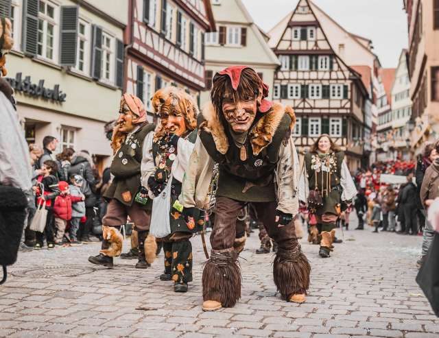 Fasnet in Tübingen