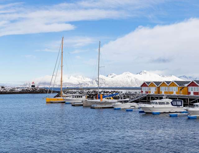 Norwegische Winterlandschaft