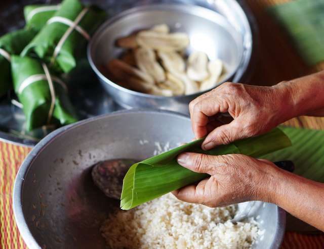 Bananenblätter: Bestandteil Asiens frischer Küche