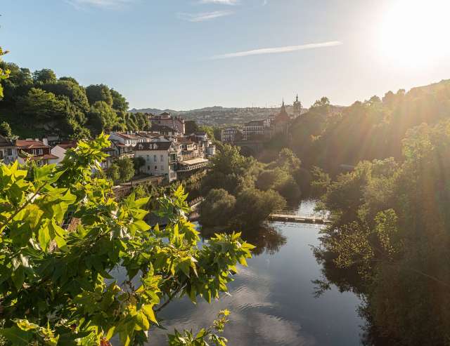 Nordportugal: Aussicht auf das Kloster Sao Goncalo