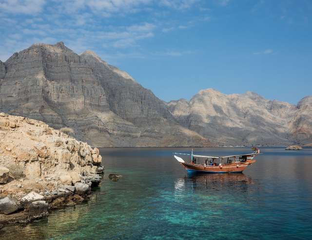 Musandam: Auf einer Dhow