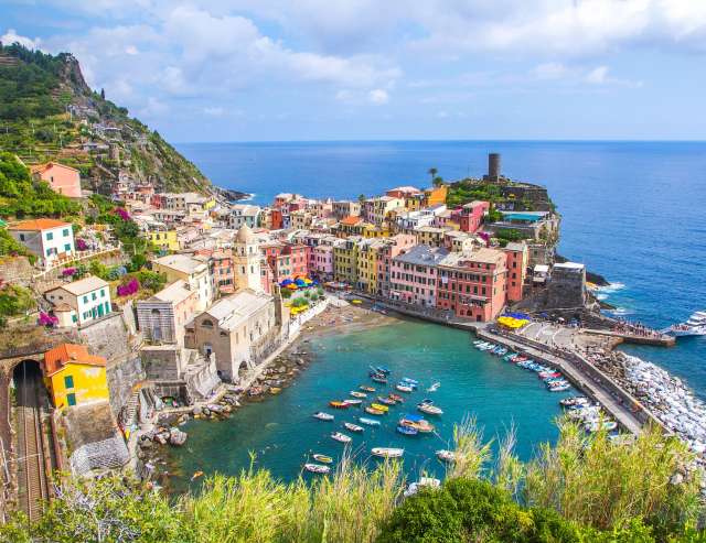 Malerische Küstenstadt: Cinque Terre