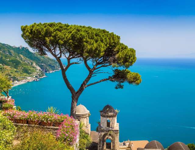 Blick auf die Amalfiküste