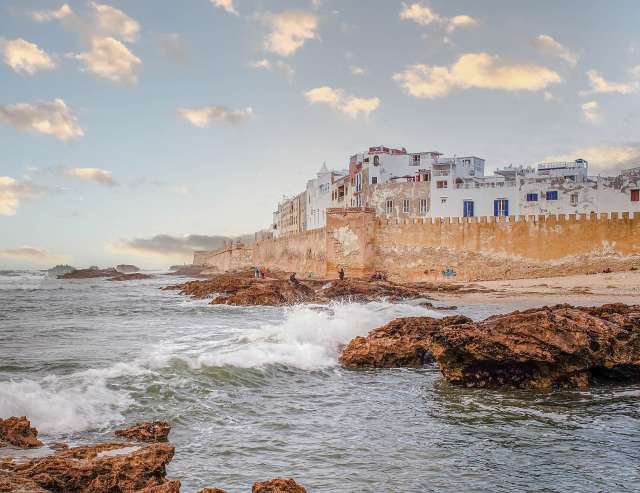 Schöne Stadt in Marokko: Essaouira