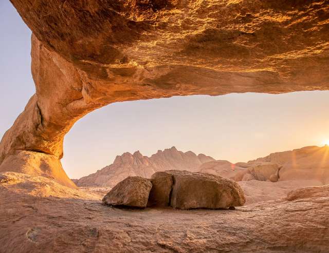 Spitzkoppe bei Sonnenaufgang
