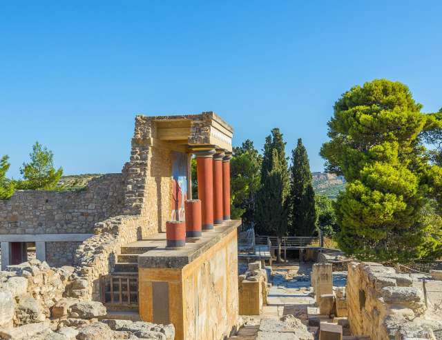 Archäologische Stätte: Knossos
