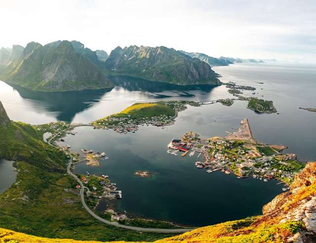 Panorama von Reinebringen, Lofoten