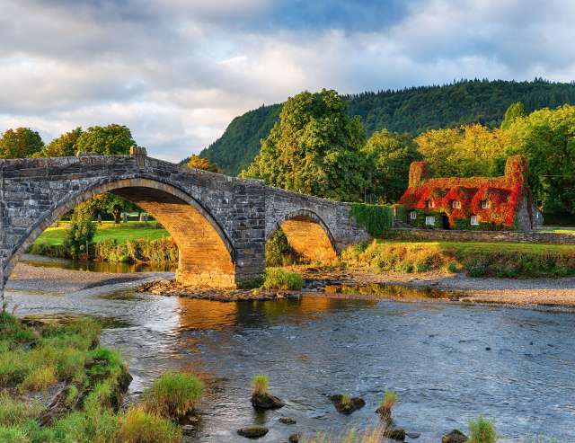 Llanrwst Brücke: Wales