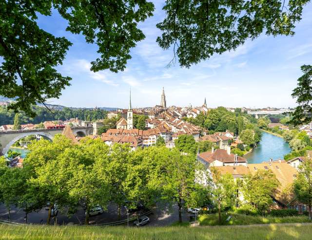 Blick auf Bern