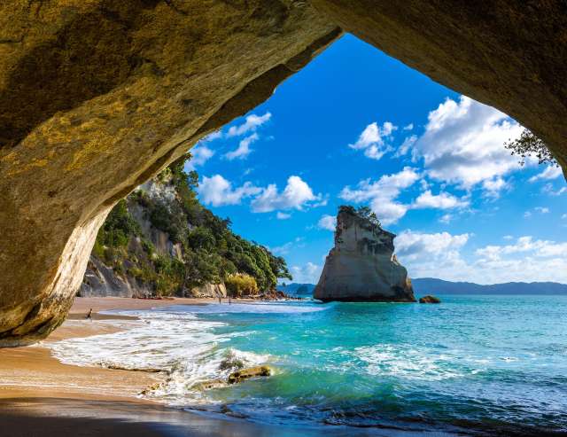 Coromandel Halbinsel: Cathedral Cove