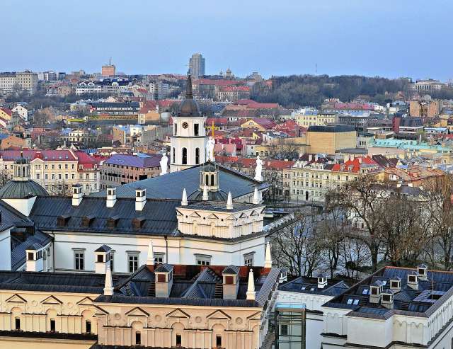 idyllische Altstadt: Vilnius