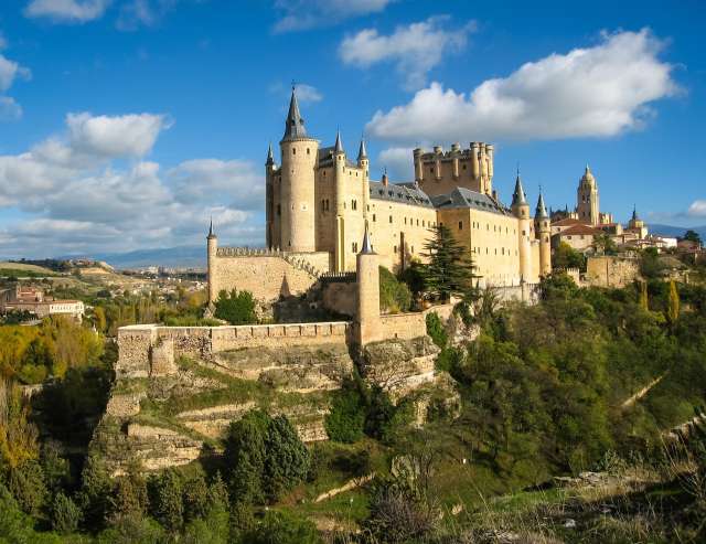 Burg von Segovia: der Alcázar