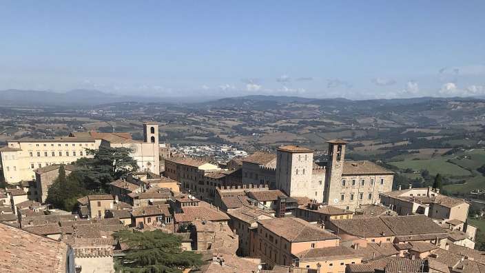 Blick über Todi