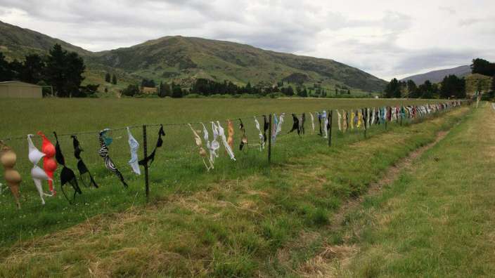 Irgend ein Spaßvogel fängt an und alle machen mit - gibt es  – ©Claudia Hild