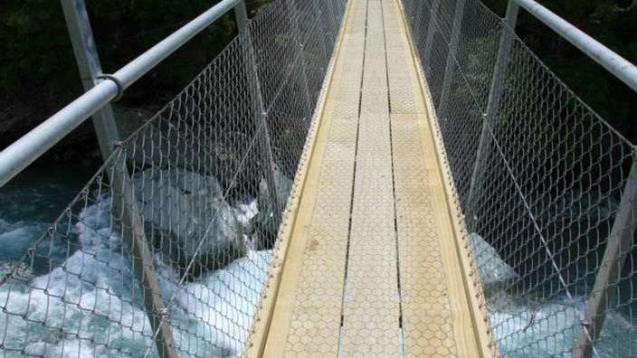 So mancher Track beginnt mit einer Überprüfung der Schwindel – ©Claudia Hild