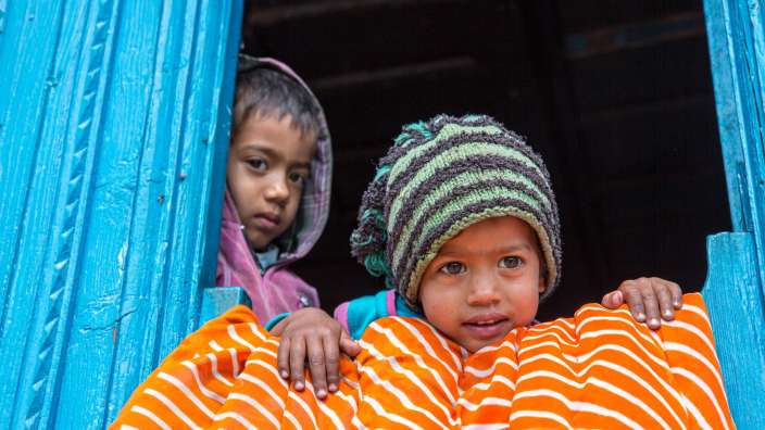 Dorfkinder – ©Reisefoto von Erika Pinzl