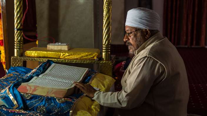 Sikh Prister Beim Gebet – ©Reisefoto von Erika Pinzl