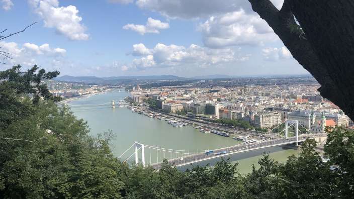 Budapest - Blick vom Gellertberg