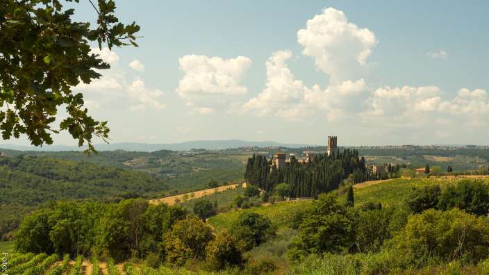 Ausflug zur Badia A Passignano (Toskana)