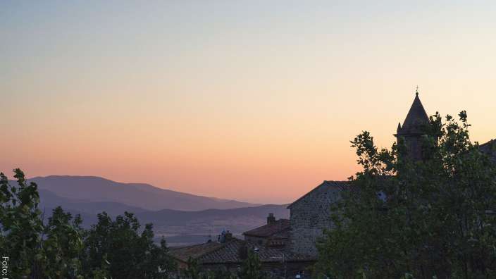 Abendstimmung in Tatti (Maremma)