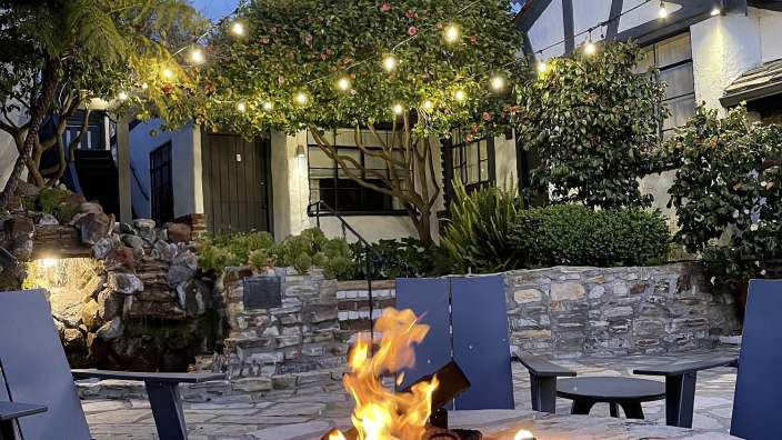 In einem Gästehaus in Carmel-By-The-Sea