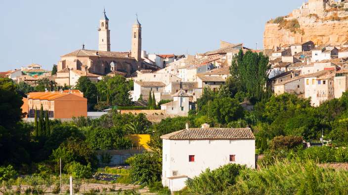 Spanische Kleinstadt: Borja