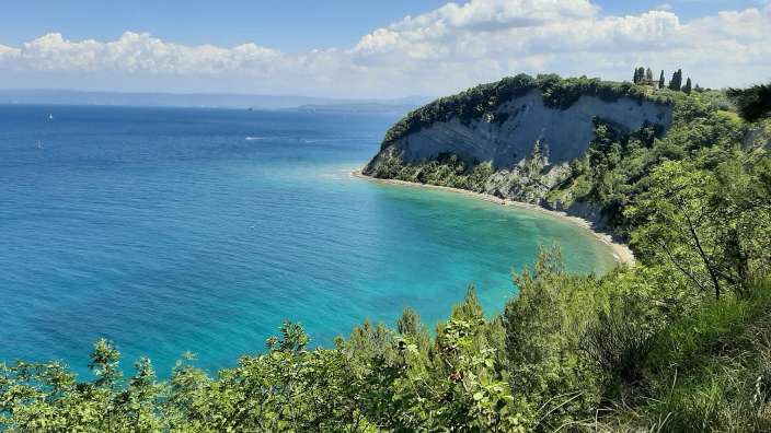Wanderweg von Strunjan nach Izola 