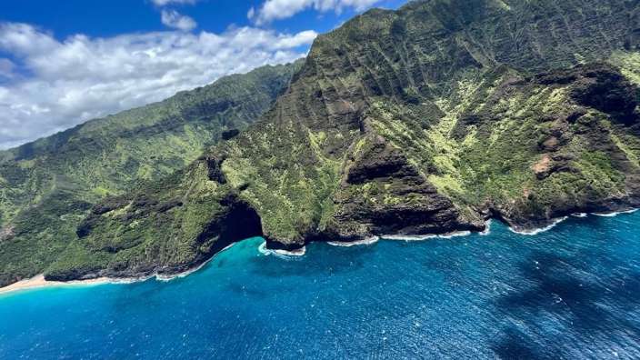 Heliflug Nalolo-Klippen 