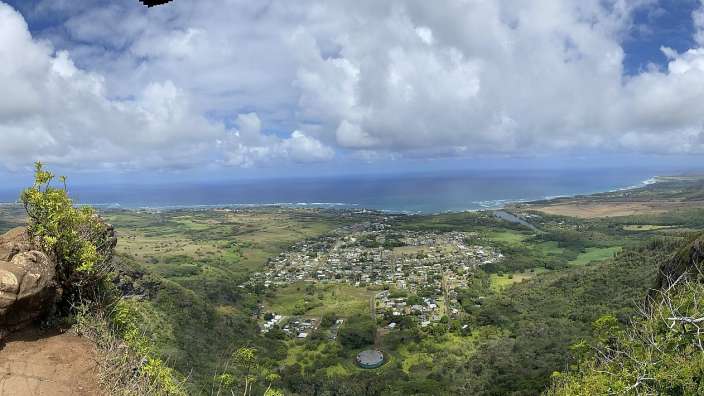 Aussicht Nonou Mountain Trail