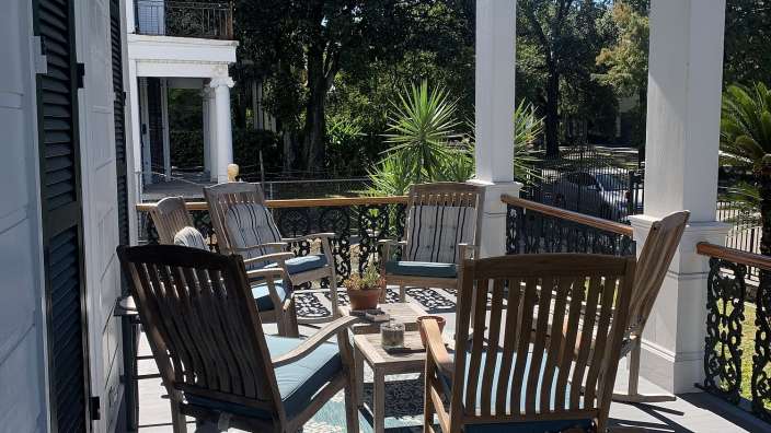 historischen Herrenhaus in New Orleans