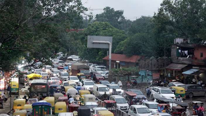 Verkehr in Delhi