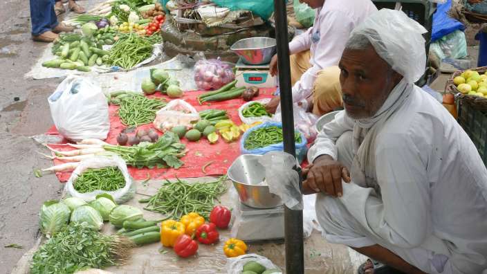 Markt in Old-Delhi