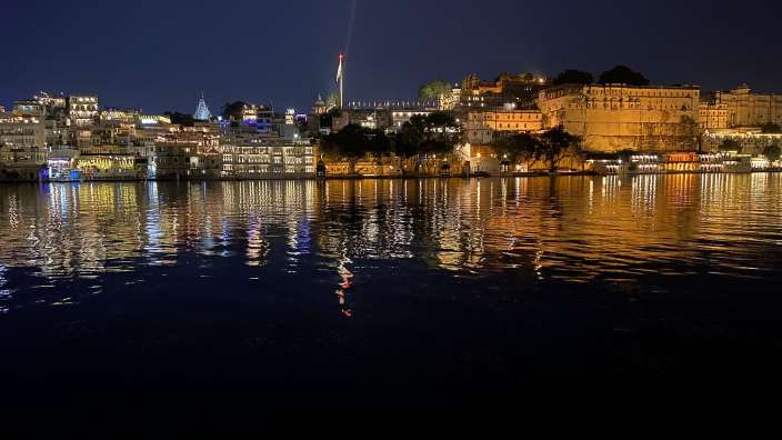 Nächtliches Udaipur