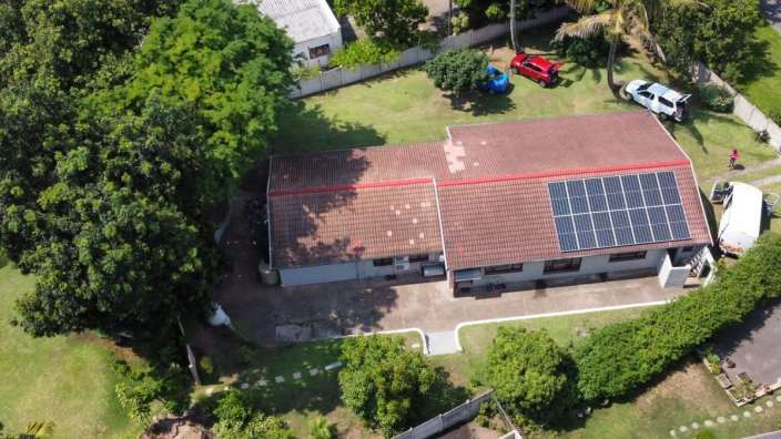 Umfulana-Büro in Salt Rock: Photovoltaik-Anlage