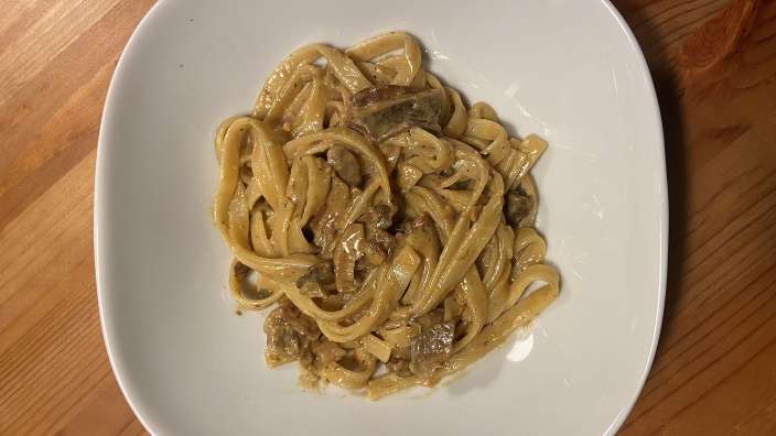 Tagliatelle ai funghi porcini