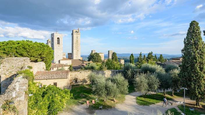 Malerische Kulturlandschaft: Toskana